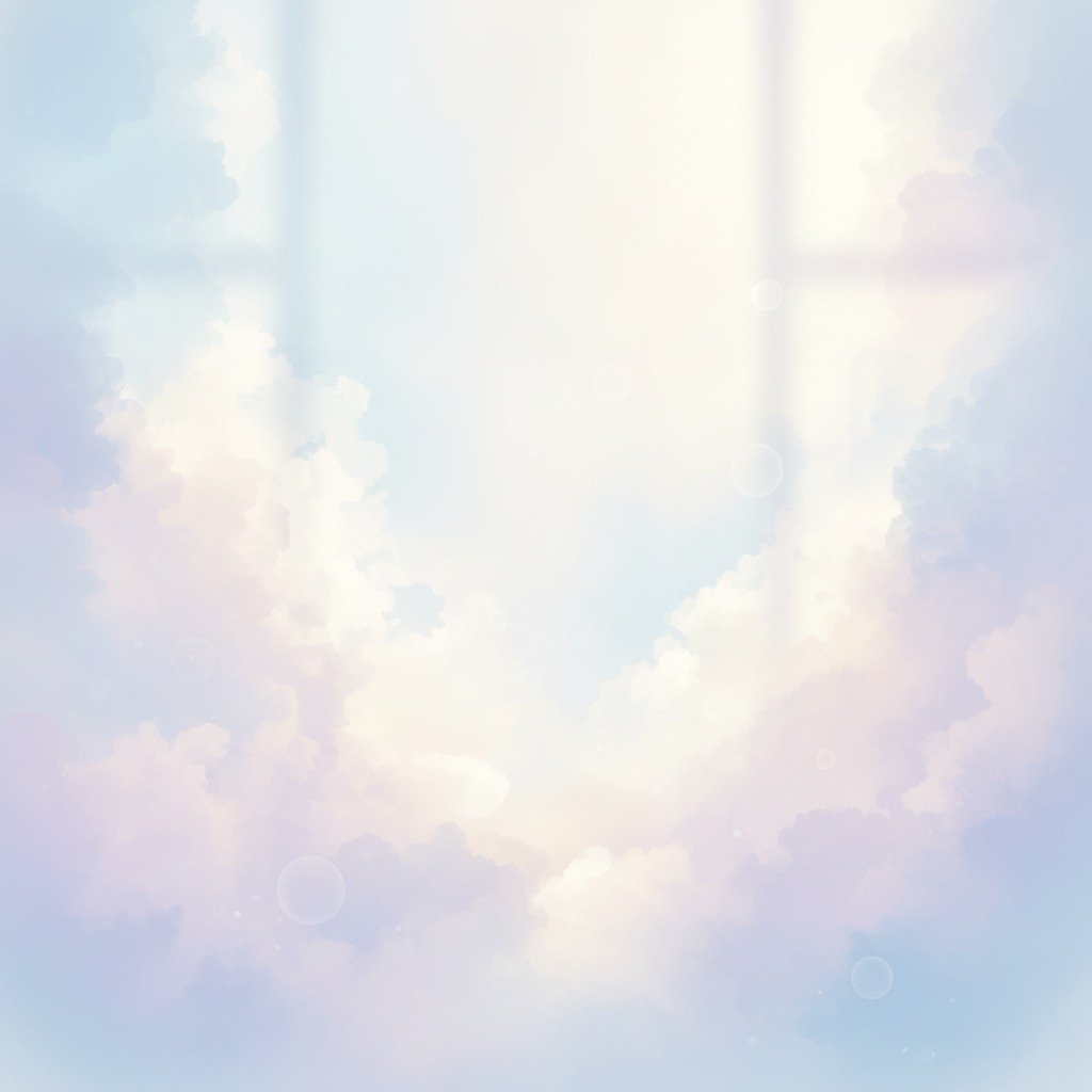 Ruhiges abstraktes Bild für Imagination