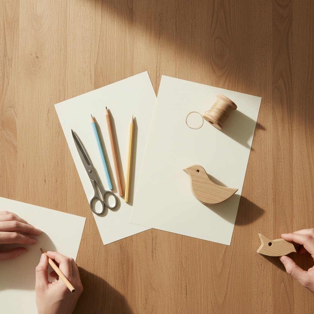 Ruhiges abstraktes Bild für Werkgruppe